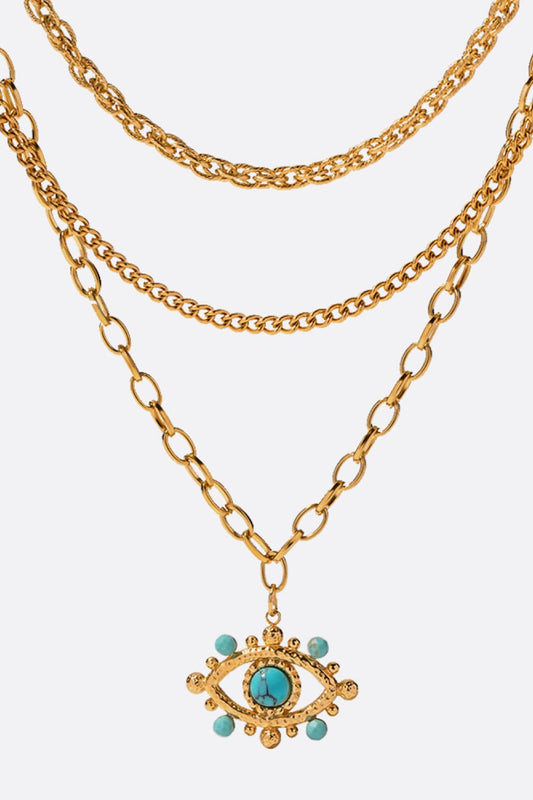 Mystic Eye Layered Necklace